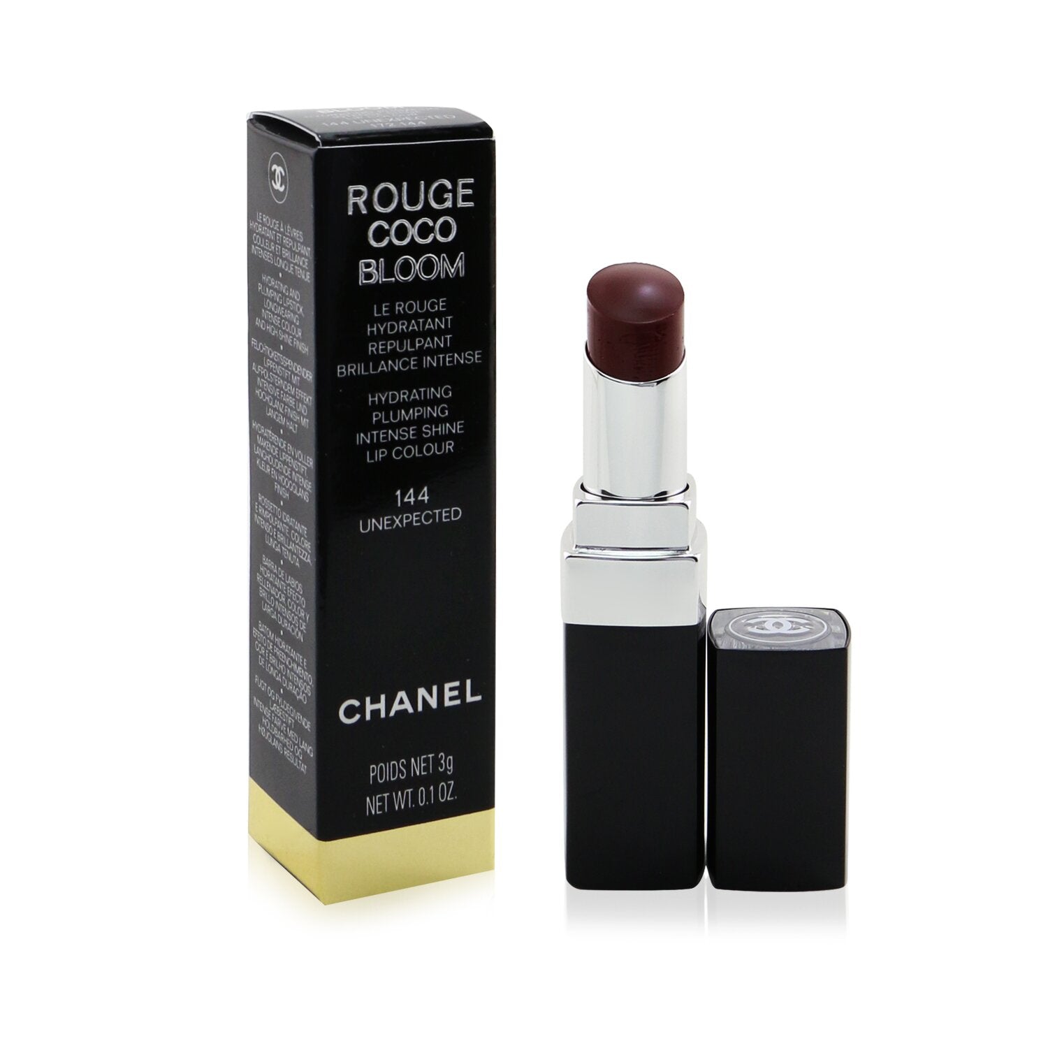 Chanel Rouge Coco Bloom Hydrating Plumping Intense Shine Lip Colour - # 124 Merveille  3g/0.1oz