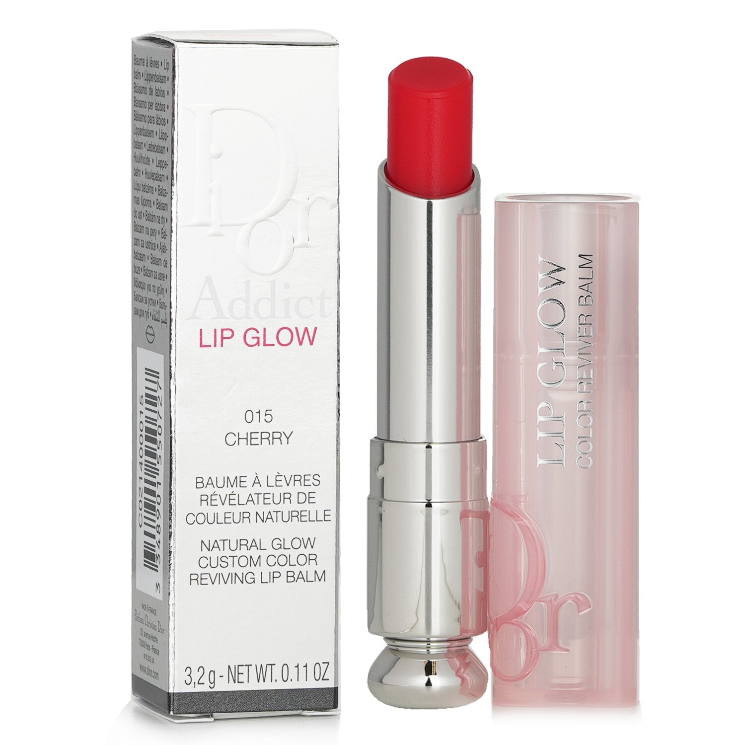 Christian Dior Dior Addict Lip Glow & Colour Reviving Lip Balm # 063 Pink Lilac  3.2g/0.11oz