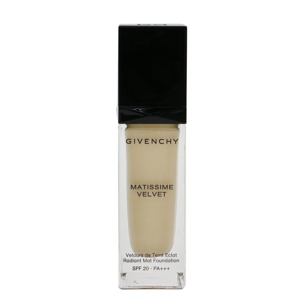 Givenchy Matissime Velvet Radiant Mat Fluid Foundation SPF 20 - #01 Mat Porcelain  30ml/1oz