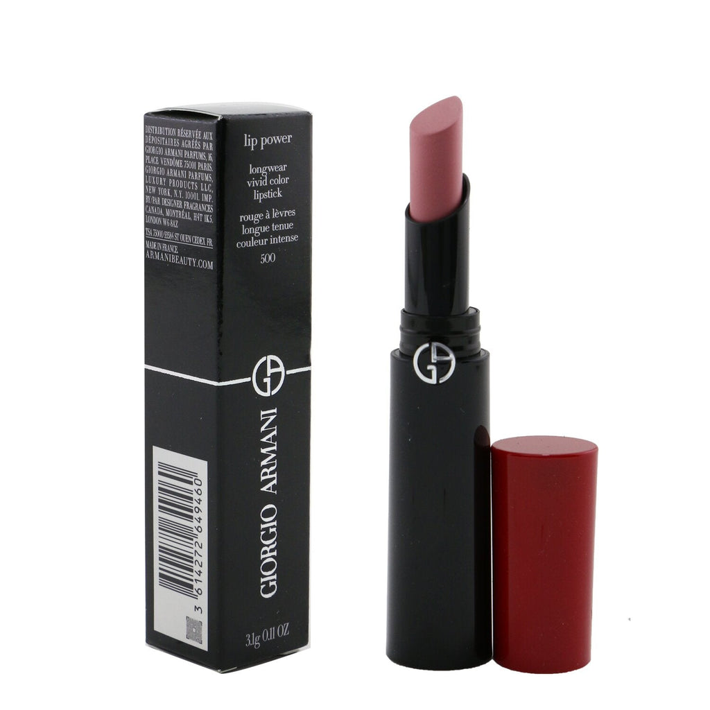 Giorgio Armani Lip Power Longwear Vivid Color Lipstick - # 503 Eccentrico  3.1g/0.11oz