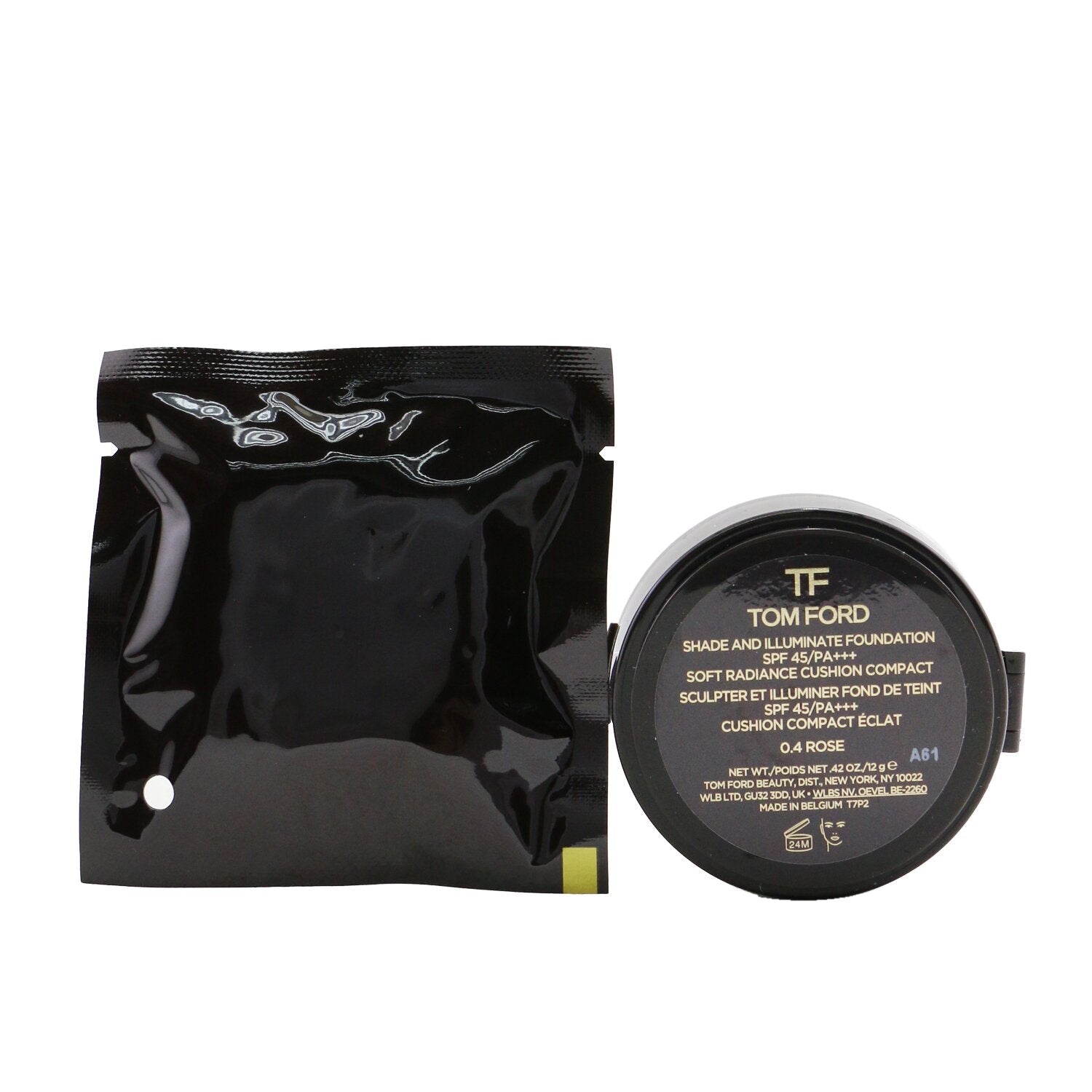 Tom Ford Shade And Illuminate Foundation Soft Radiance Cushion Compact SPF 45 Refill - # 0.3 Ivory Silk  12g/0.42oz