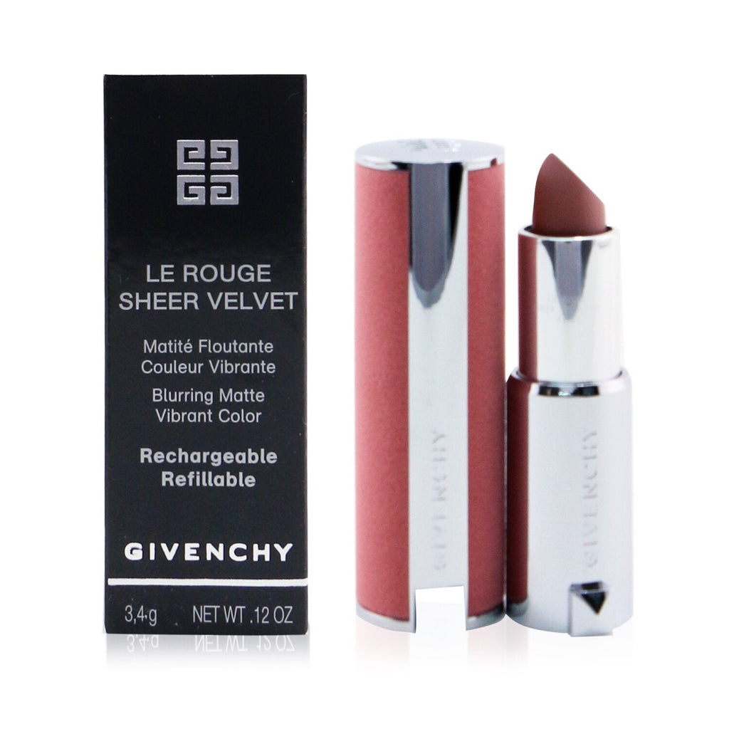 Givenchy Le Rouge Sheer Velvet Matte Refillable Lipstick - # 36 L'Interdit  3.4g/0.12oz