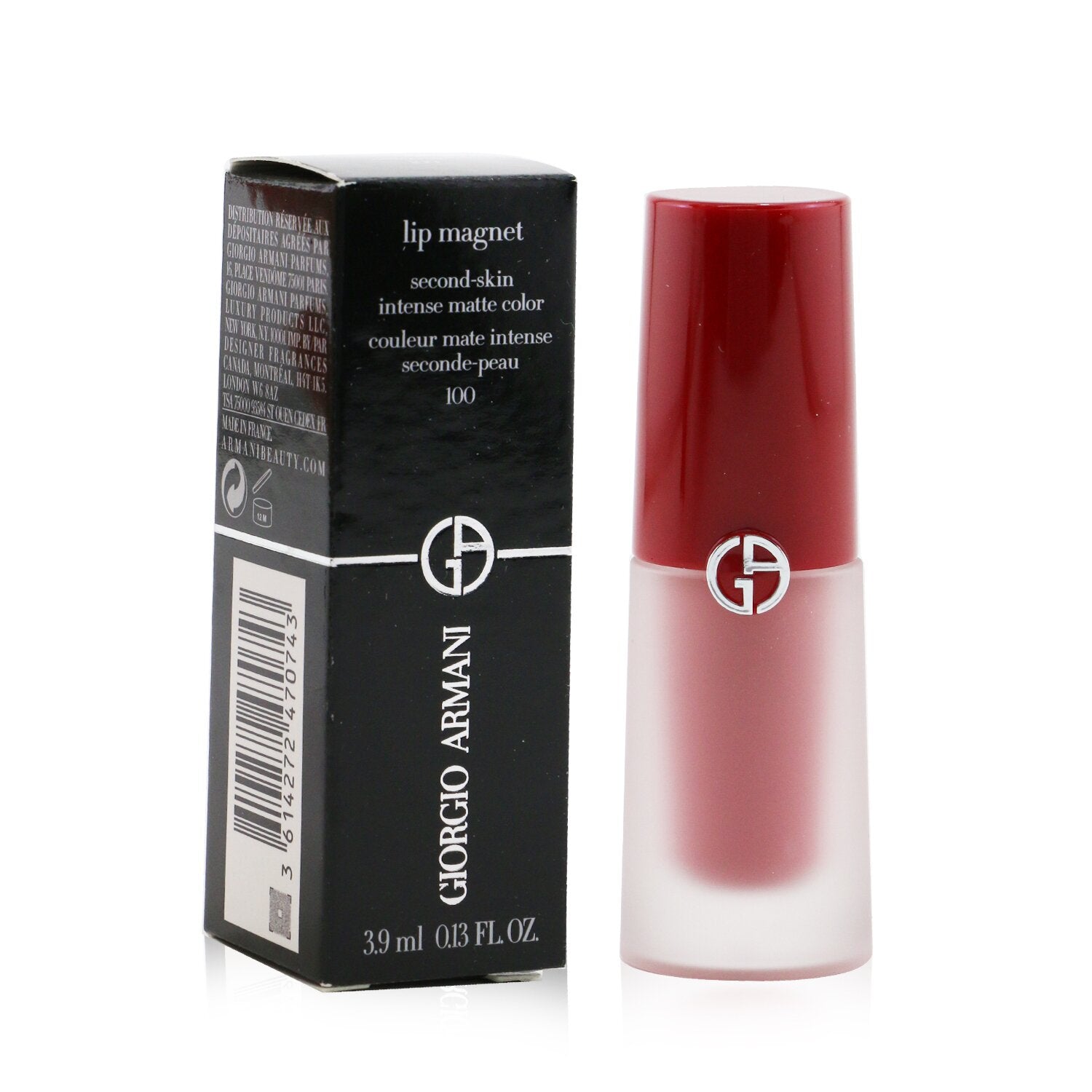 Giorgio Armani Lip Magnet Second Skin Intense Matte Color - # 602 Night Viper  3.9ml/0.13oz