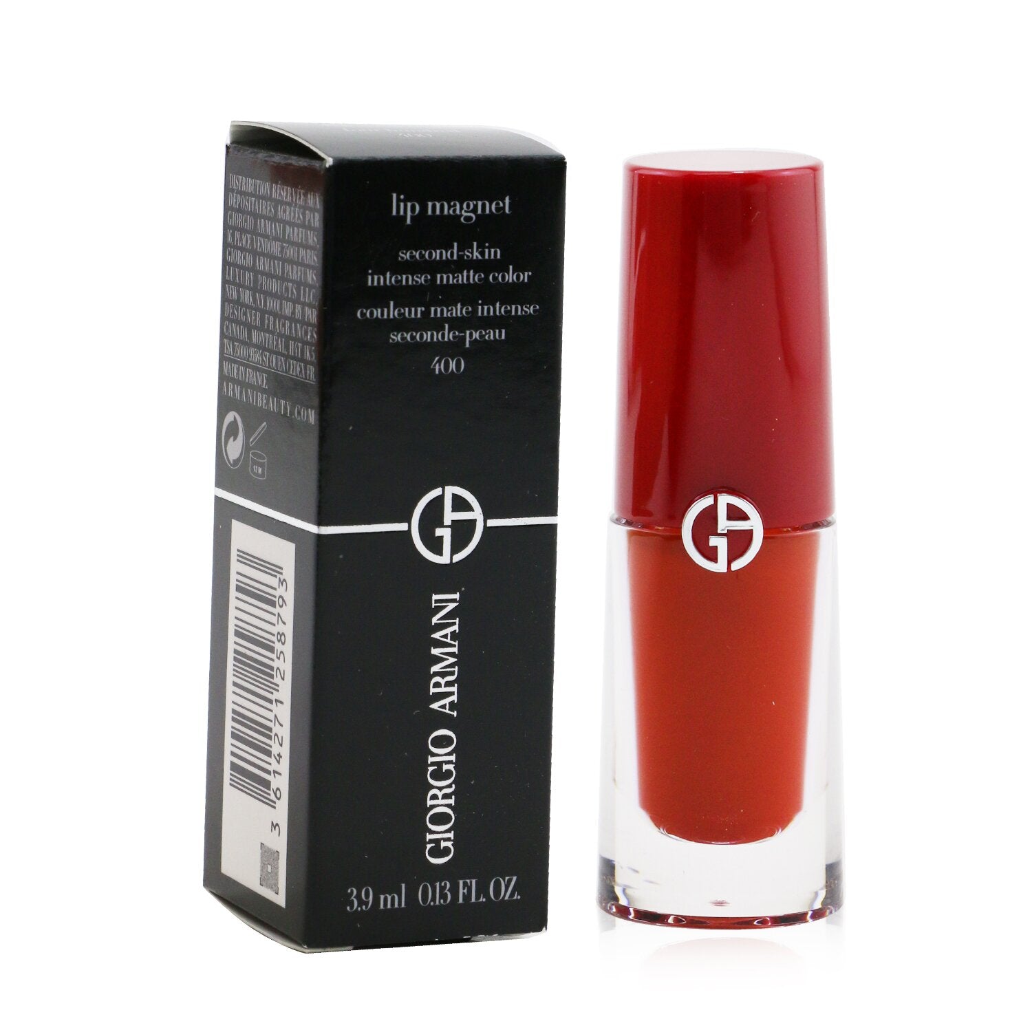 Giorgio Armani Lip Magnet Second Skin Intense Matte Color - # 405 Vermillon  3.9ml/0.13oz