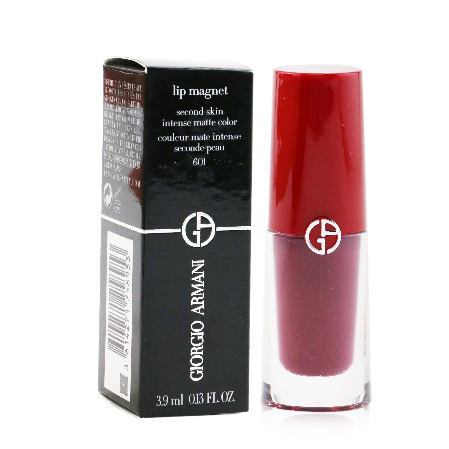Giorgio Armani Lip Magnet Second Skin Intense Matte Color - # 604 Nighttime  3.9ml/0.13oz