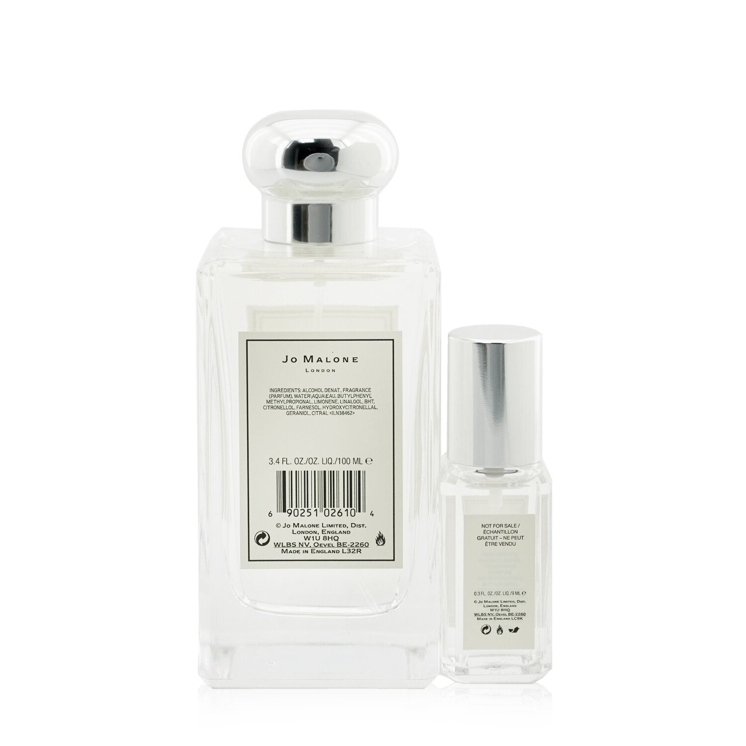 Jo Malone Blackberry & Bay Cologne Duo Coffret: Cologne Spray 100ml/3.4oz + Cologne Spray 9ml/0.3oz  2pcs