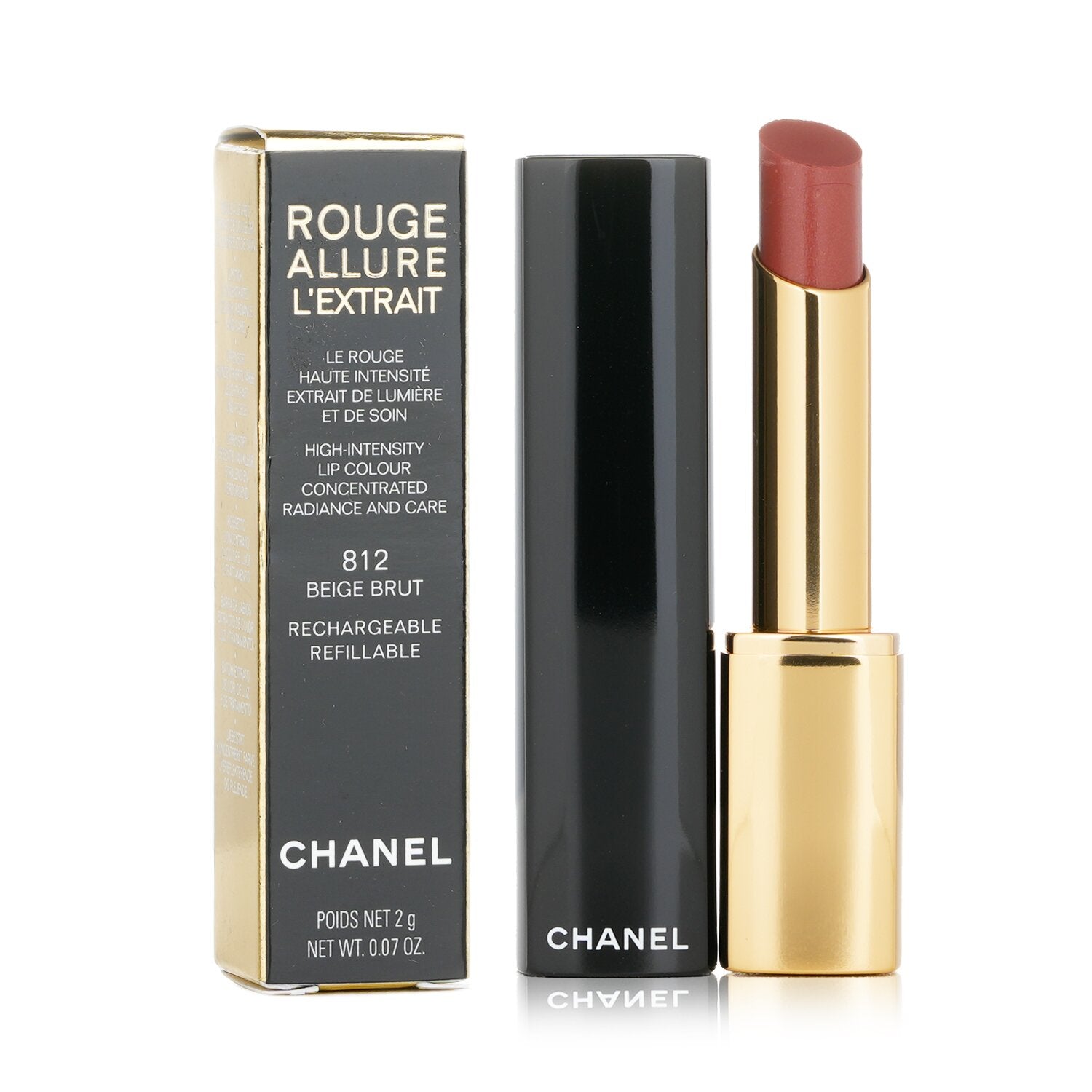 Chanel Rouge Allure L’extrait Lipstick - # 838 Rose Audacieux  2g/0.07oz