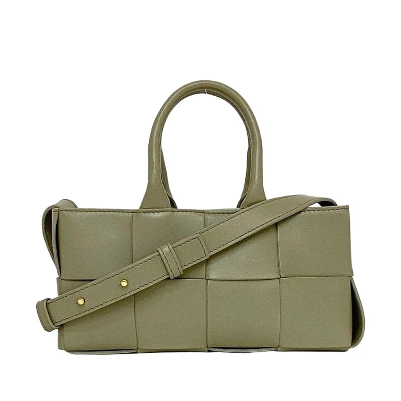 Bottega Veneta 2-Way Bag Mini East West Light Green