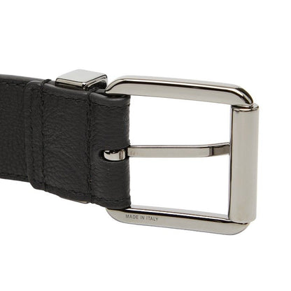 Dior Gravity Belt 95 Black Leather