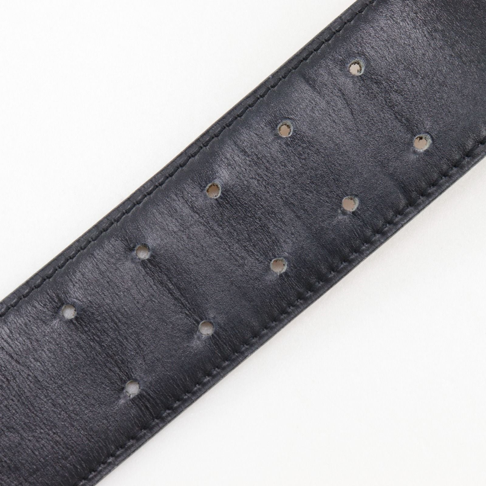 Hermes Hose Buckle Reversible Vintage Box Calf Gold Plated Black Brown Belt