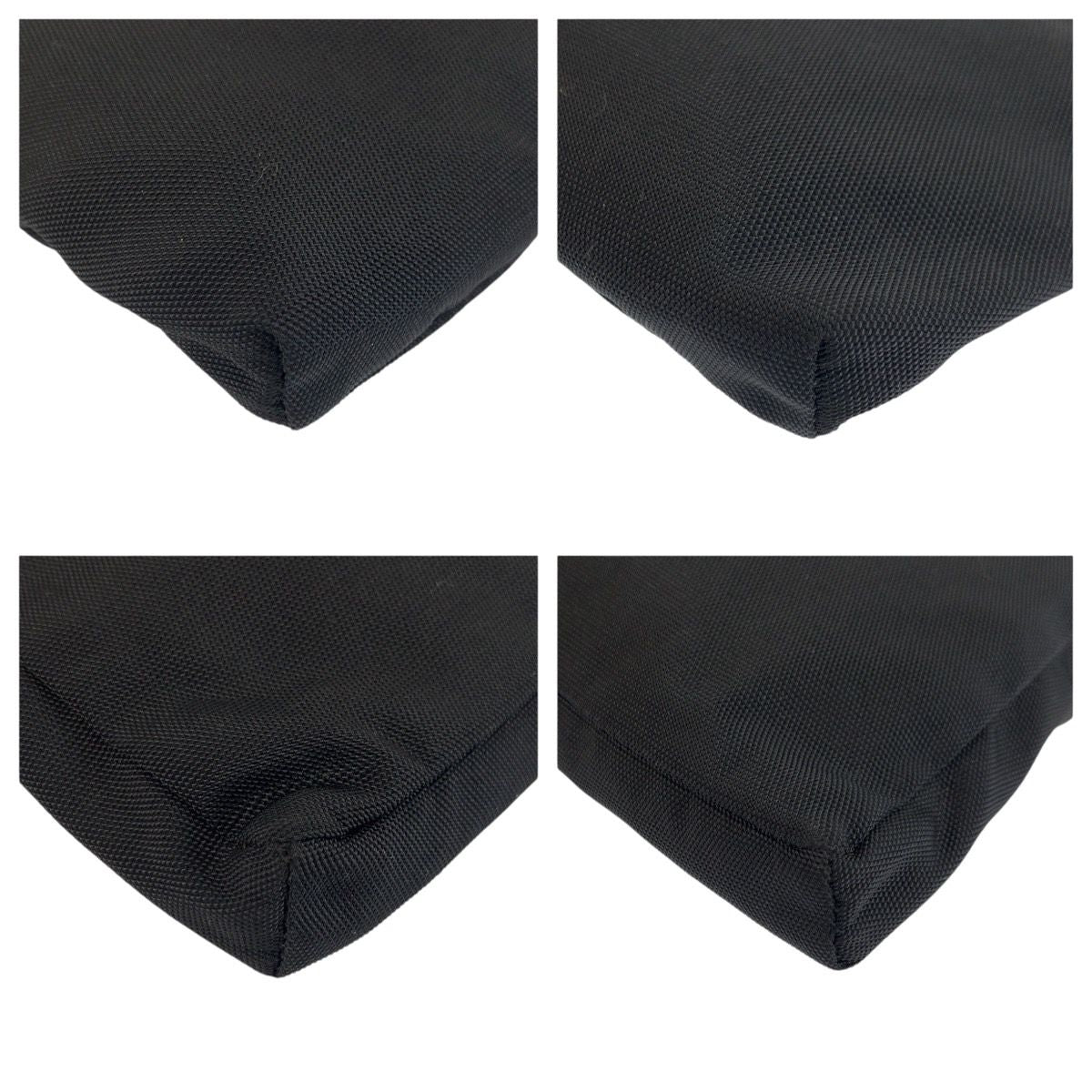 Gucci Sherry Line Black Nylon Leather Belt Bag