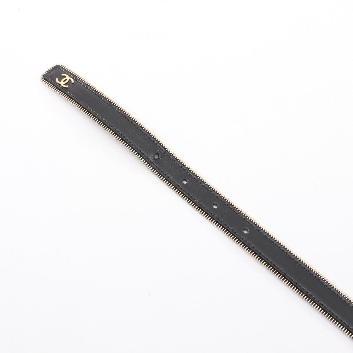 Chanel Belt CC Logo Leather