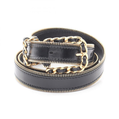 Chanel Belt CC Logo Leather
