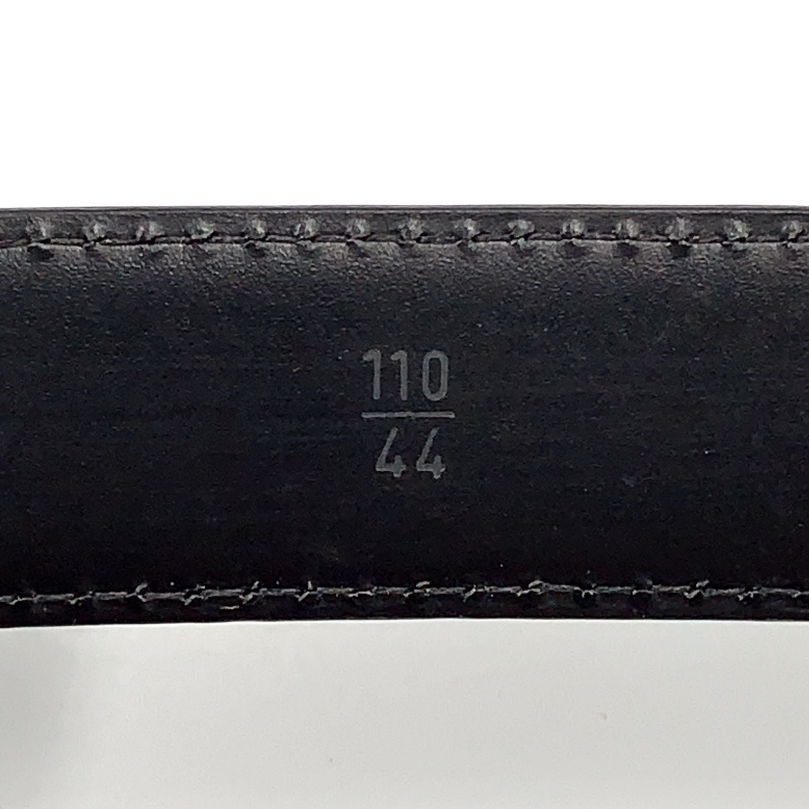 Louis Vuitton Ceinture Classic Epi Unknown Leather Black Belt Gold