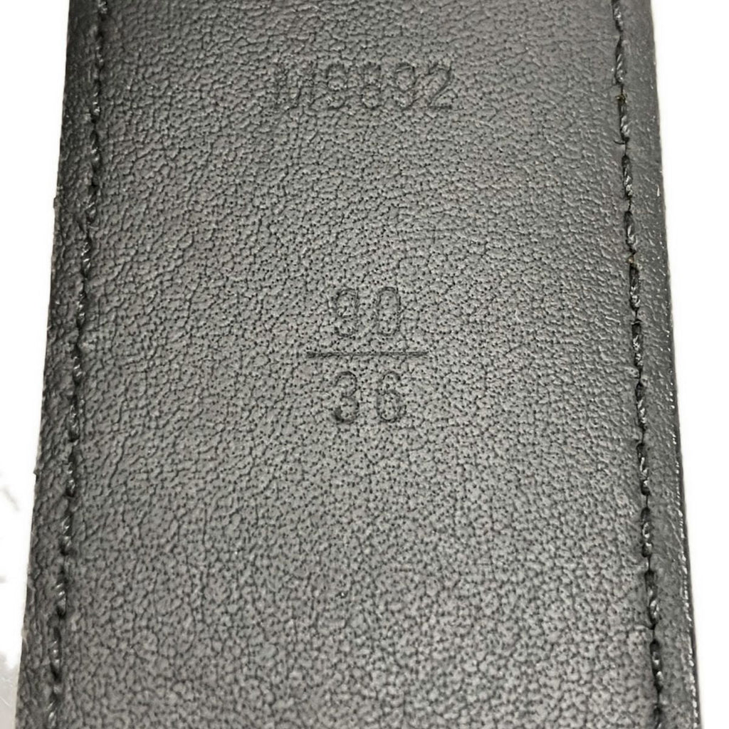 Louis Vuitton Belt Epi Ceinture Legend 35 Noir Leather