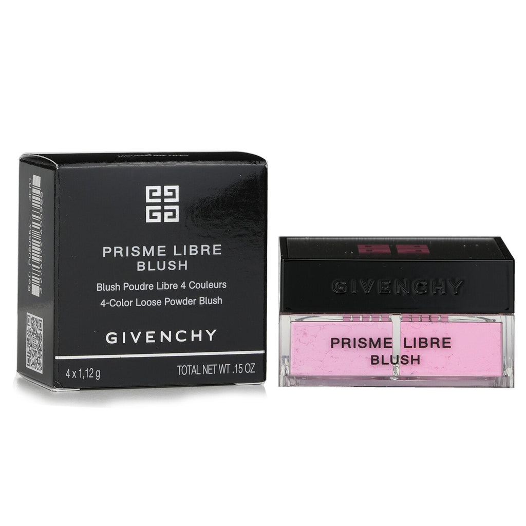 Givenchy Prisme Libre Blush 4 Color Loose Powder Blush - # 6 Flanelle Rubis  4x1.12g/0.15oz