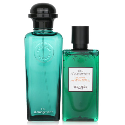 Hermes Eau D'Orange Verte Coffret  2pcs