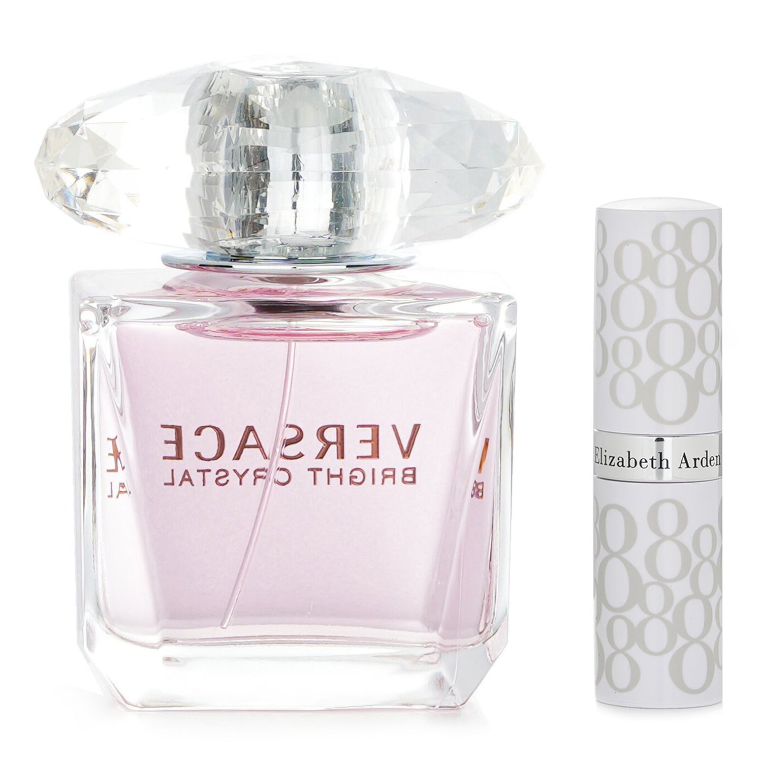 Versace Bright Crystal Eau De Toilette30ml+Eight Hour Lipcare Stick 3.7g  2pcs