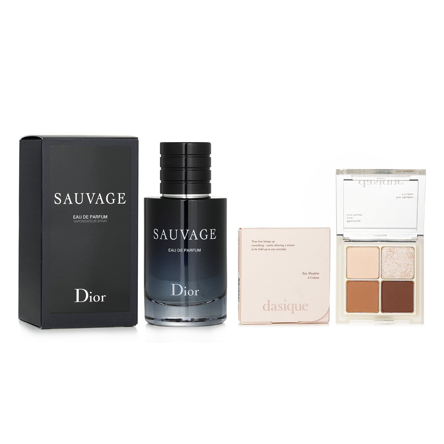 Christian Dior Christian Dior Sauvage Eau De Parfum Spray 60ml X Dasique Shadow Palette - # Under Eye Maker 7G  2pcs
