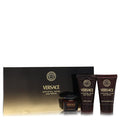 Versace Crystal Noir Gift Set - Mini Eau De Toilette + Shower Gel + Body Lotion .8 oz