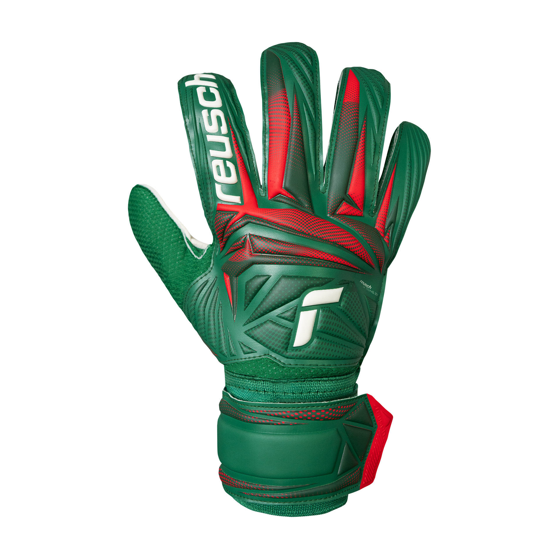 Reusch Attrakt Solid Junior Mexico Colors Goalkeeper Gloves