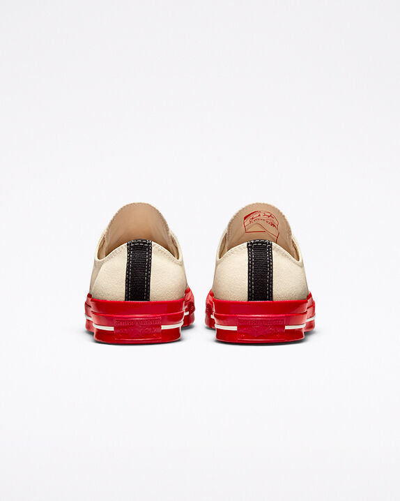 Converse x Comme des Garçons PLAY Chuck 70 Low Top