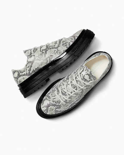 Chuck 70 Formal Suede Snake Print Low Top