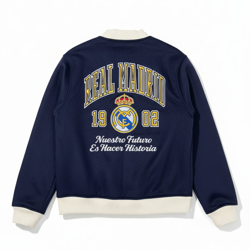 Sport Design Sweden Real Madrid Youth Varsity Wool Jacket