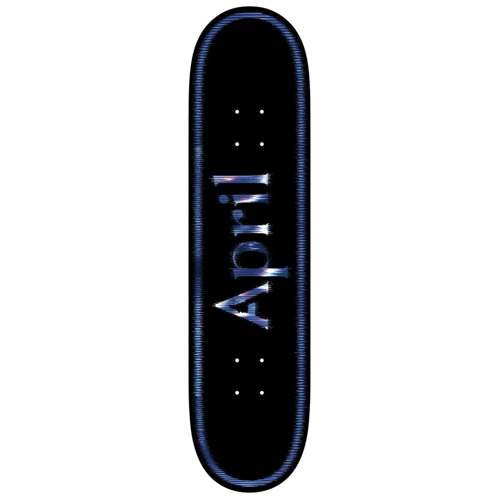April Skateboard Deck Twin Og Logo Fractured 8.25" x 31.93"