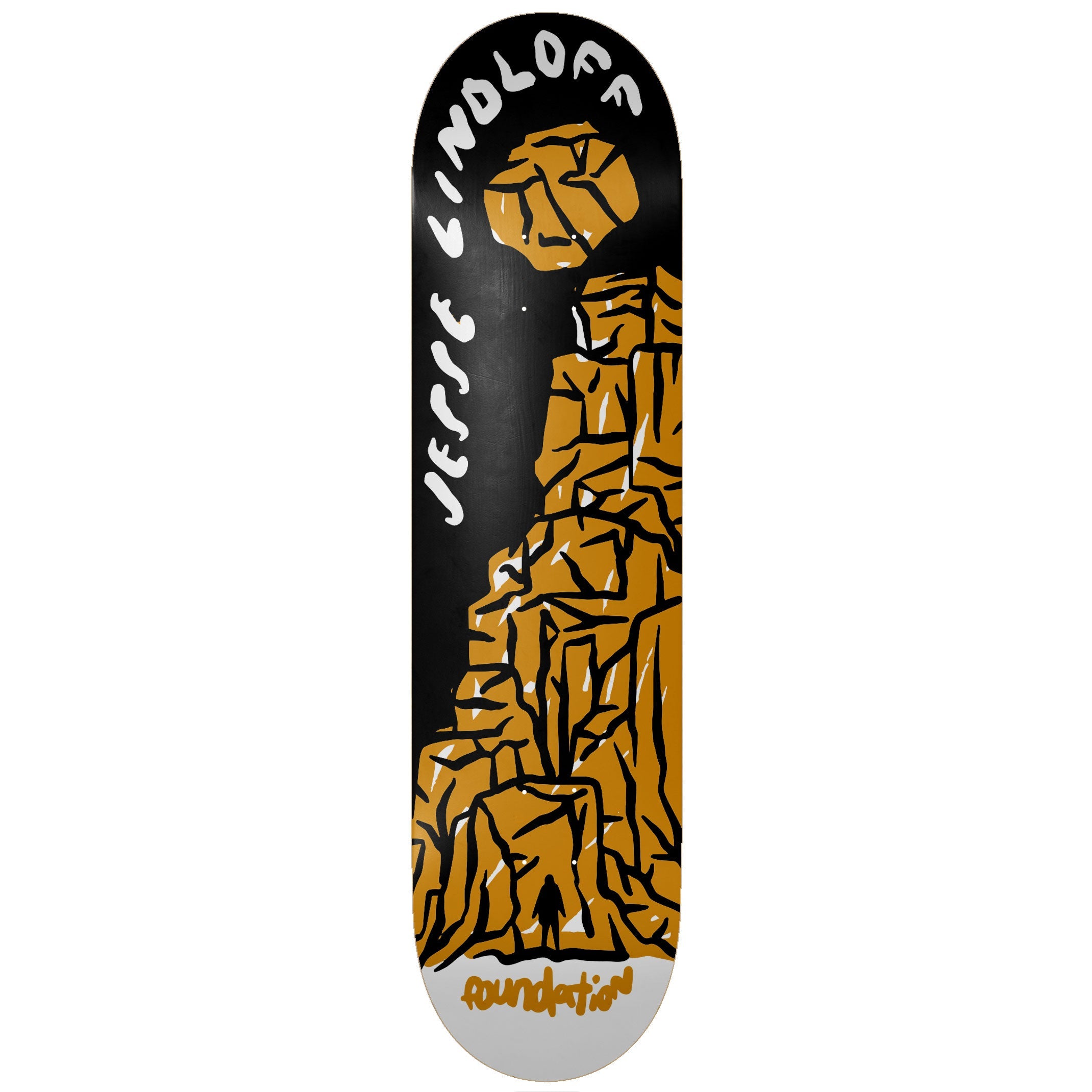 Foundation Skateboard Deck Lindloff Impending Doom 8.25" x 32"