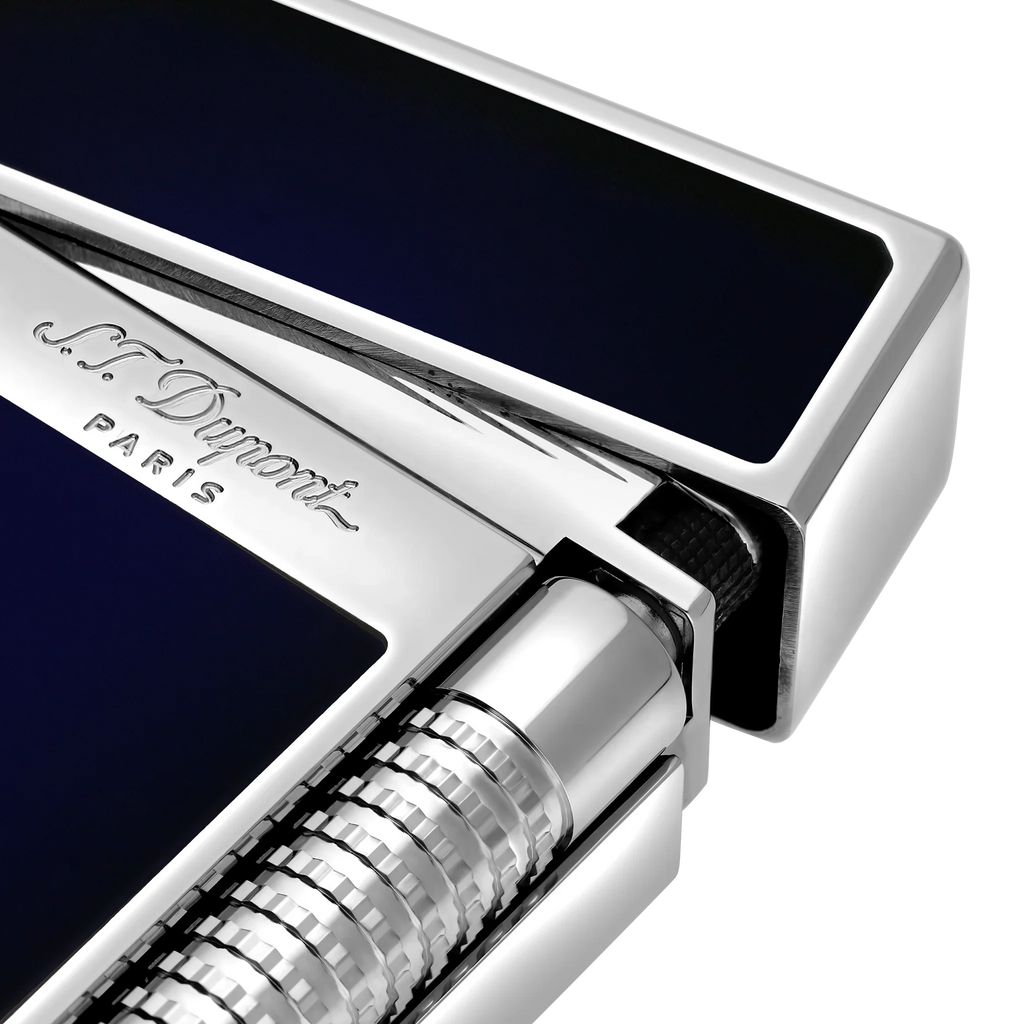S.T. DUPONT Le Grand Dupont Lacquered Dark Blue Lighter/Briquet C23013