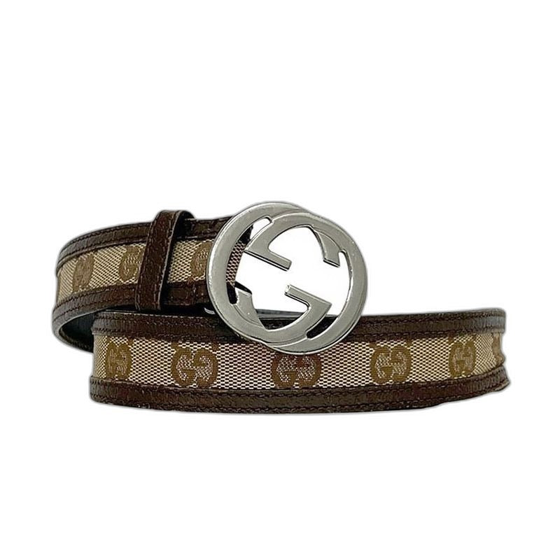 Gucci Belt Beige Brown