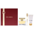 Dolce & Gabbana The One by Dolce and Gabbana for Women - 3 Pc Gift Set 2.5oz EDP Spray, 0.33oz EDP Spray (Mini), 1.7oz Body Lotion