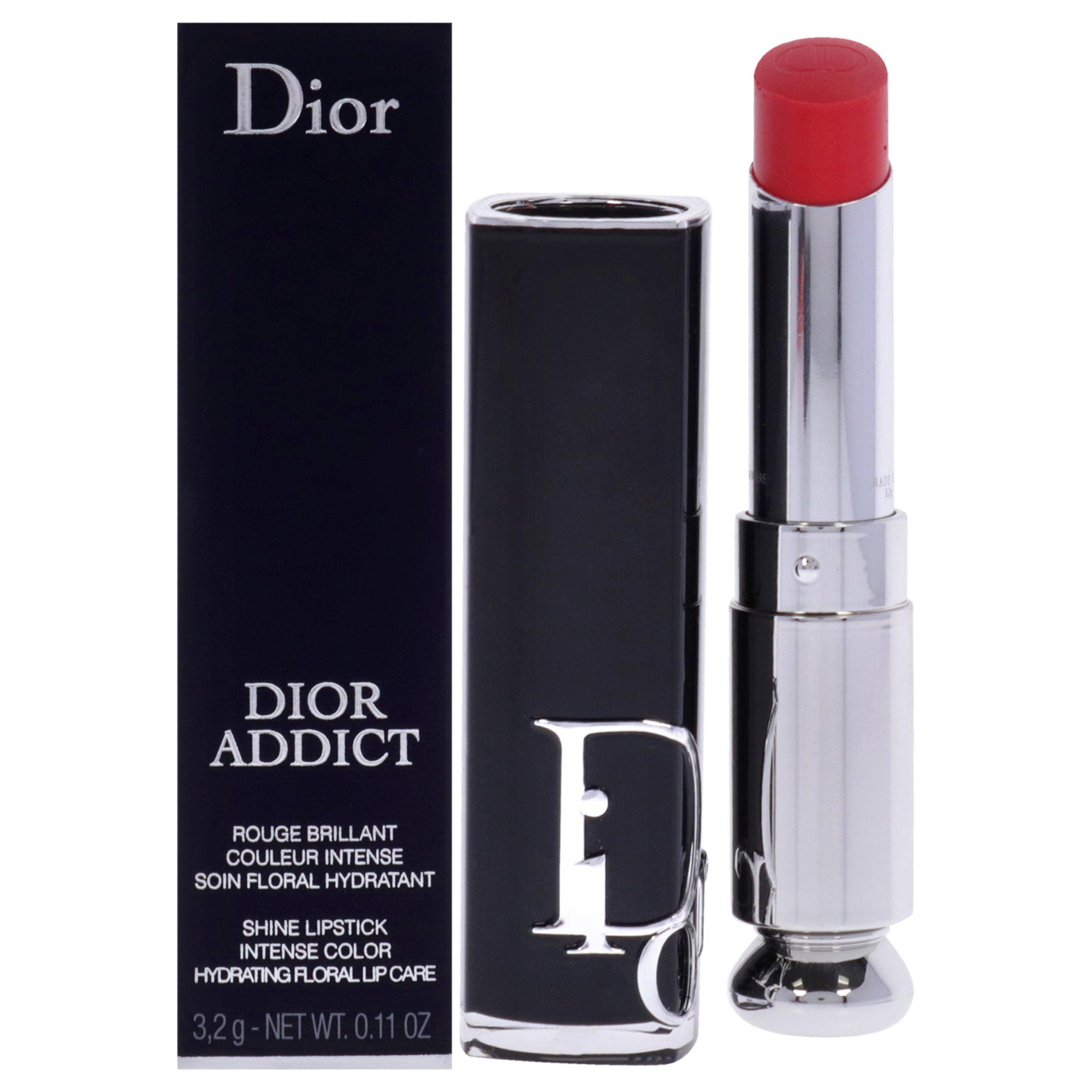 Christian Dior Dior Addict Hydrating Shine Lipstick - 659 Coral Bayadere by Christian Dior for Women - 0.11 oz Lips