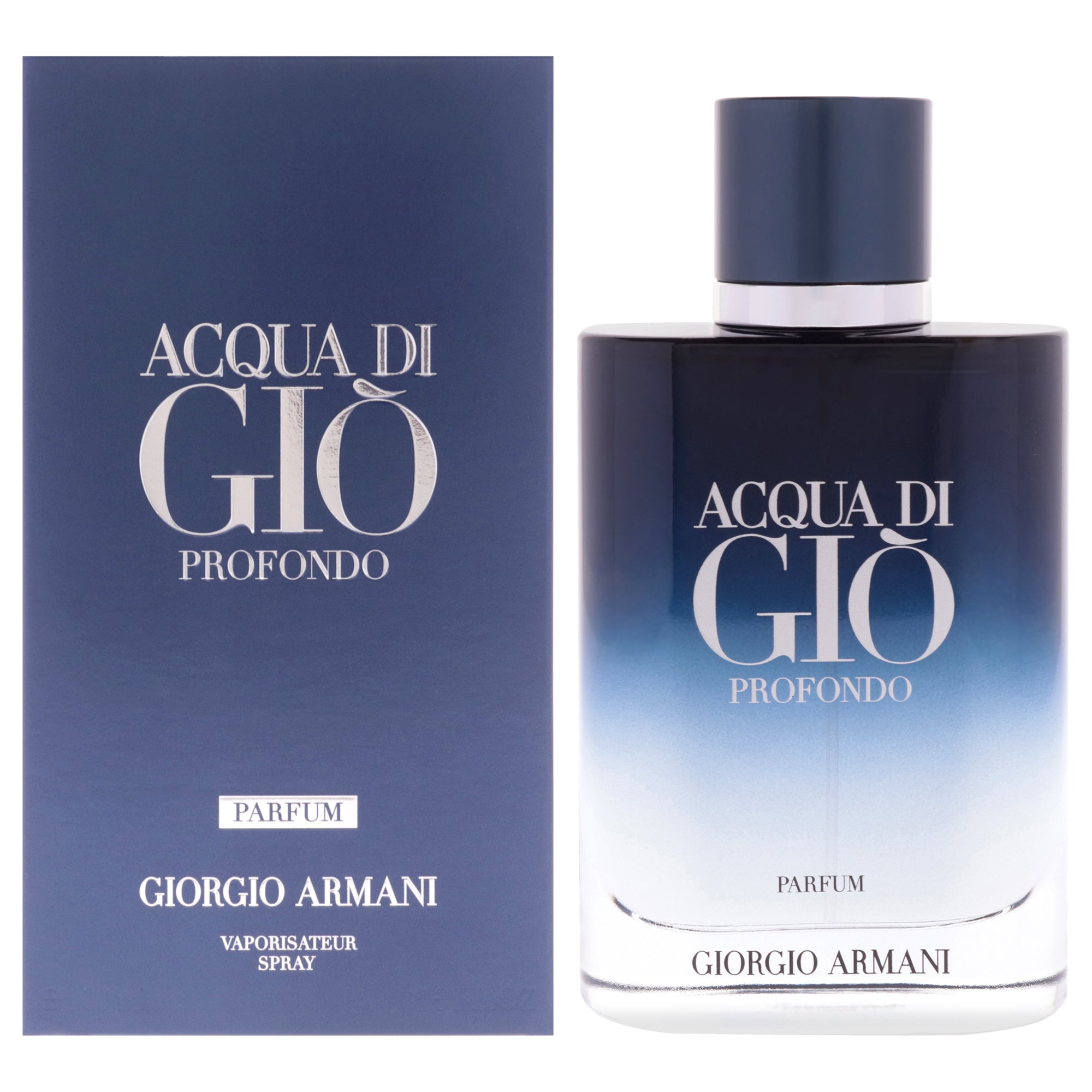 Giorgio Armani Acqua Di Gio Profondo by Giorgio Armani for Men - 3.3 oz Parfum Spray