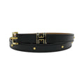 Hermes Belt Pop H Courte 15 85 Black Gold Hardware