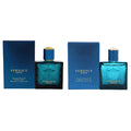 Versace Eros Kit by Versace for Men - 2 Pc Kit 1.7oz EDT Spray, 0.17oz EDT Splash (Mini)