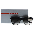 Prada Prada SPS 04R DG0-0A7 - Black Rubber/Grey Gradient by Prada for Men - 54-21-135 mm Sunglasses