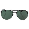 Prada SPS 56M 7AX-3O1 - Black-Grey Green by Prada for Men - 62-14-130 mm Sunglasses