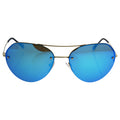 Prada SPS 57R ZVN-5M2 - Pale Gold-Light Green Blue by Prada for Men - 59-16-135 mm Sunglasses