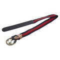 Gucci Belt 30 Navy Red Canvas Leather