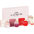 Coach Woman Mini Set Eau De Parfum (floral & Wild Rose & Love & Dreams Sunset) 4x 4.5ml