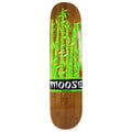 Moose Skateboard Deck Bamboo Leaves 8.5"