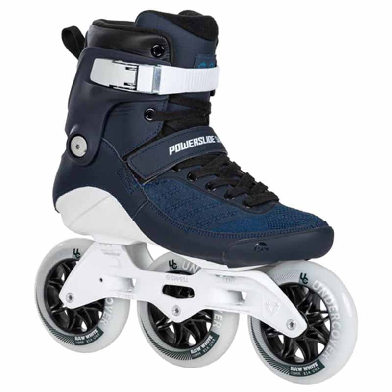 🔥🔥🔥Powerslide Swell Navy Blue 110 Trinity Skates