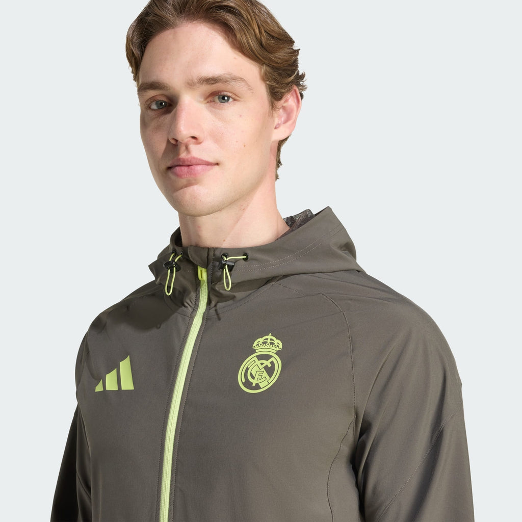 Real Madrid Tiro 25 Competition Vis Tech Travel Jacket