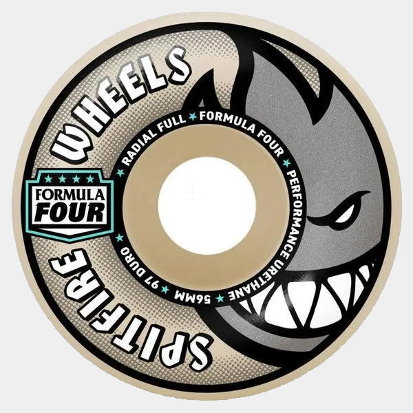 Spitfire Formula Four Radial Full Wheels 97du 56mm
