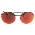 Prada SPS 54R 5AV-5M0 - Gunmetal-Brown Orange by Prada for Unisex - 56-18-135 mm Sunglasses