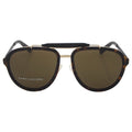 Marc Jacobs MJ 592-S 546A6 - Havana Gold-Black by Marc Jacobs for Women - 57-17-140 mm Sunglasses