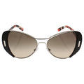 Prada SPR 60S DHO-3D0 - Silver-Brown by Prada for Women - 55-16-135 mm Sunglasses