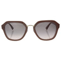 Prada SPR 25R UEC-4K0 - Opal Powder-Pink-Opal Powder-Pink Gradient Grey by Prada for Women - 55-21-140 mm Sunglasses